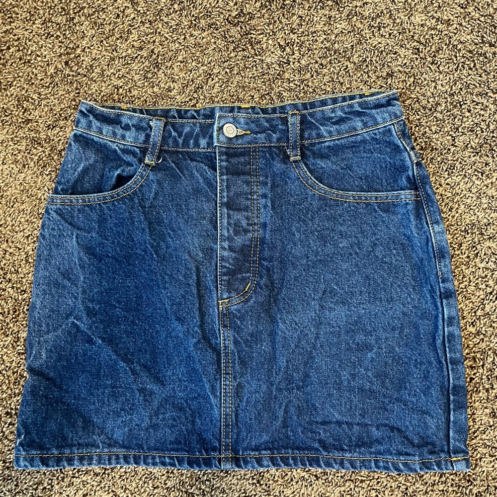 John Galt Denim Skirt